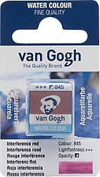 Talens Van Gogh 845 Interference Red 1/2 Tablet Sulu Boya