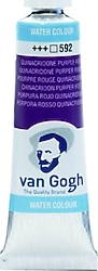 Talens Van Gogh 592 Quinacridone Purple Red 10 ml Tüp Sulu Boya