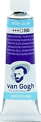 Talens Van Gogh 593 Quinacridone Purple Blue 10 ml Tüp Sulu Boya