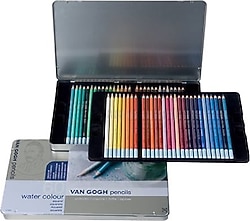 Talens Van Gogh Aquarell Metal Kutu 60'lı Sulu Boya Kalemi
