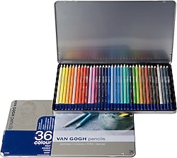 Talens Van Gogh Metal Kutu 36'lı Kuru Boya Seti