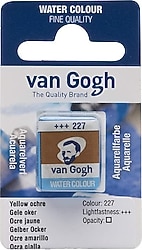 Talens Van Gogh 227 Yellow Ochre 1/2 Tablet Sulu Boya