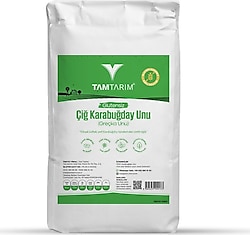 Tam Tarım 2 kg Glutensiz Çiğ Karabuğday Unu