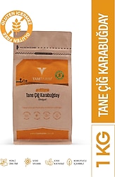 Tam Tarım Tane Çiğ Karabuğday 1 kg
