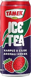 Tamek Ice Tea Karpuz Çilek 330 ml
