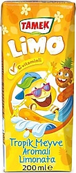 Tamek Limo Tropik Meyve Aromalı Limonata 200 ml