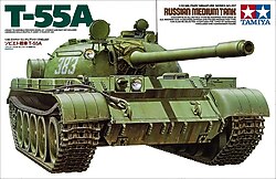 Tamiya 1:35 Russian T-55A Maket Kiti