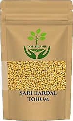 Tan Organik Sarı Hardal Tohumu 50 gr