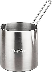 Tantitoni Çift Ağızlı Paslanmaz Çelik 1000 ml Silindir Cezve
