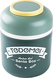 Tantitoni Tedemei Kaşıklı 780 ml Çelik Yemek Kabı