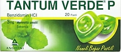 Tantum Verde P Naneli 20 Pastil