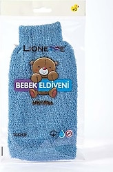 Lionesse Bebek Banyo Eldiveni Mavi
