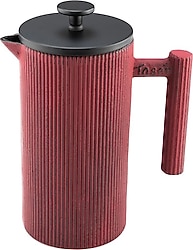 Taşev Linden Kırmızı 800 ml Döküm French Press