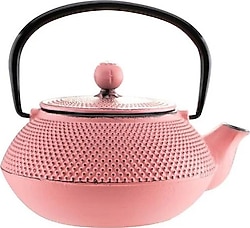 Taşev Linden Sümbül Pembe 750 ml Döküm Demlik