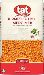 Tat Kırmızı Futbol Mercimek 1 kg