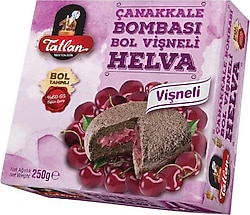 Tatlan Vişneli Çanakkale Bombası 250 gr Helva