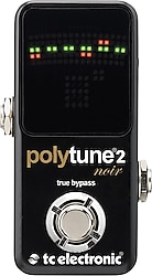 TC Electronic Polytune 2 Noir Polyphonic Tuner