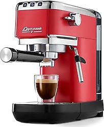 Tchibo Lapressa Kırmızı Manuel Espresso Makinesi