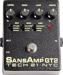 ギター tech21 sansamp GT2 Tech 21 GT2 SansAmp GT-2 Pedal Fiyatları, Özellikleri ve Yorumları