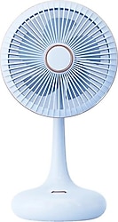 Techmaster YS2531 Mavi Şarjlı Masaüstü Vantilatör