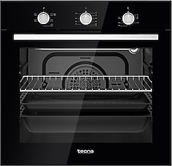 Tecna AF 6061S Siyah Ankastre Fırın