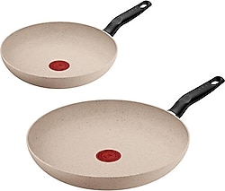 Tefal Beige Essential İndüksiyon Tabanlı 2'li Tava Seti