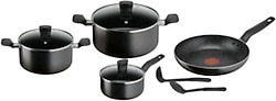 Tefal Dark Stone 9 Parça Tencere Seti