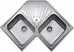 Teka Classic Angular 2B Çelik Köşe Eviye