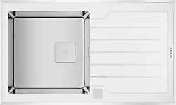 Teka Diamond RS15 1B 1D 86 Paslanmaz Çelik Cam Eviye