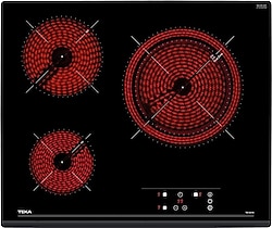 Teka Easy TZ 6317 Vitroseramik Elektrikli Siyah Ankastre Ocak