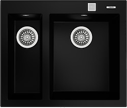Teka Forsquare 590 TG Black Granit Eviye