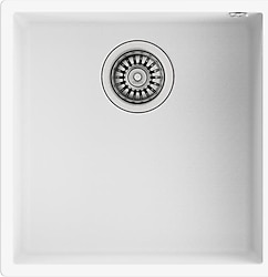 Teka Square 40.40 TG Tezgah Altı Artic White Granit Eviye