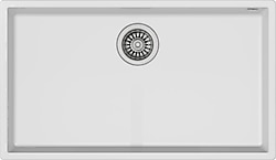 Teka Square 72.40 TG Tezgah Altı Artic White Granit Eviye