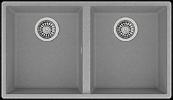Teka Square 760 TG Tezgah Altı Stone Grey Granit Eviye