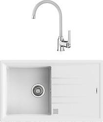 Teka Stone 50 B-TG Granit Eviye + IN 995 Batarya Seti