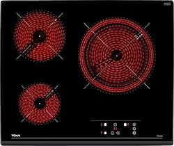 Teka TZ 6316 Vitroseramik Elektrikli Siyah Ankastre Ocak