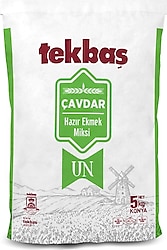 Tekbaş Un 5 kg Çavdar Hazır Ekmek Miksi