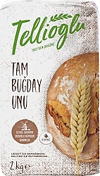 Tellioğlu 2 kg Tam Buğday Unu