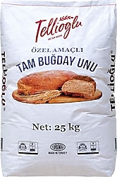 Tellioğlu 25 kg Tam Buğday Unu