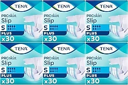Tena Belbantlı Plus 6 Damla Küçük Boy S 30'lu 6 Adet Hasta Bezi