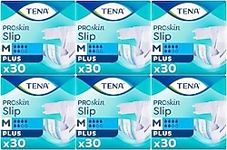 Tena Belbantlı Plus 6 Damla Orta Boy M 30'lu 6 Adet Hasta Bezi