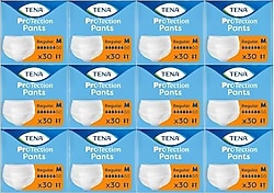 Tena Emici Külot Regular 6 Damla Orta Boy M 30'lu 12 Adet Hasta Bezi