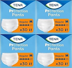 Tena Emici Külot Regular 6 Damla Orta Boy M 30'lu 4 Adet Hasta Bezi