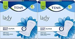 Tena Lady Süper 7 Damla 30'lu 2 Adet Kadın Mesane Pedi