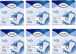 Tena Lady Süper 7 Damla 30'lu 6 Adet Kadın Mesane Pedi