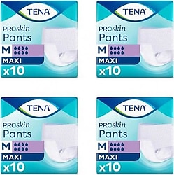 Tena Emici Külot Maxi 8 Damla Orta Boy M 10'lu 4 Adet Hasta Bezi
