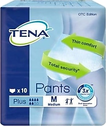 Tena Emici Külot Plus 6 Damla Orta Boy M 10'lu Hasta Bezi