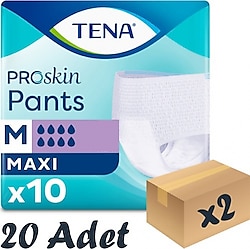 Tena Emici Külot Maxi 8 Damla Orta Boy M 10'lu 2 Adet Hasta Bezi