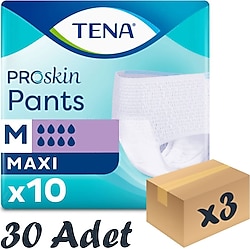 Tena Emici Külot Maxi 8 Damla Orta Boy M 10'lu 3 Adet Hasta Bezi