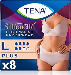 Tena Silhouette Plus Emici Külot Büyük Boy L 8'li Hasta Bezi